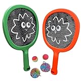 Smartwo Badminton Schläger Set für Kinder Anfänger, leichte Tennisschläger,...