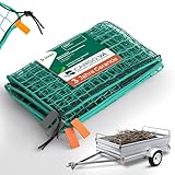 CargoVA® Intelligentes Anhängernetz 1x2M [DEKRA Geprüft] - Hängernetz mit...