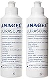 Anagel 250 ml Ultraschall-Übertragungsgel, 2 Stück