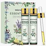 Migcaput Eukalyptusöl (2 x 10ml)- Ätherisches Öl Natürliches ätherisches...