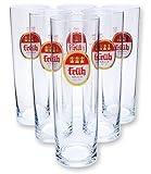 6 Früh Kölsch Stangen Kölschstangen Gläser Glas Neu