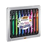 BIC Gel-ocity Quick Dry Tintenroller Stifte Set, Gelstifte in 10 verschiedenen...