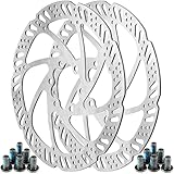 2 Stück Fahrrad Bremsscheibe, Fahrrad Scheibenbremsen, Centerlock Werkzeug...