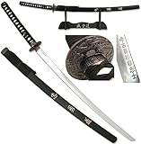 57 SPECIAL REPLICAS Katana Schwert echt Samurai Schwert aus Stahl mit Einer...