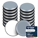 VABNEER Möbelgleiter, 16 Stück PTFE Teflon Runde Selbstklebende...