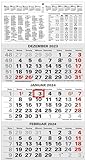 Anschütz 3-Monatskalender 2024 Bürokalender Wandplaner 450x235mm...