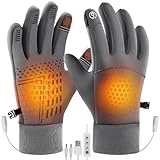 Auniq USB Beheizte Handschuhe, Elektrische Beheizte Handschuhe Touchscreen...