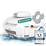 KRONFELD Poolroboter inkl. einzigartigem Feinstaubfilter - 120 min....