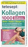 tetesept Kollagen 1000 Intens – Nahrungsergänzungsmittel mit Kollagen,...