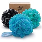 3er Pack XL Badeschwämme - Extra große & weiche Duschschwämme für seidig...