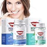 2 Flasche Zahnputztabletten Zahnpasta Tabletten Zahntabletten Feste Zahnpasta...