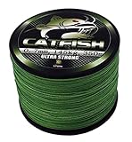 Stork Catfish 8-Fach Geflochtene Wallerschnur - Wasserabweisende &...