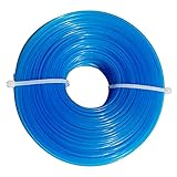LISM Mähfaden Trimmerfaden 1,6mm x 100M, Rasentrimmer Schnur für Garten...