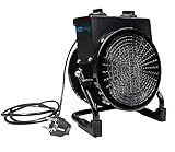 Güde 85178 Keramik Heizlüfter GH 2000 K (2000 W, 2 Heizstufen 1000/2000 W, 45...