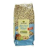 Alnatura Bio Bircher-Müsli, vegan, 4er Pack (4 x 500 g)