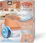 Pattex AERO 360° Kompakt Luftentfeuchter Peach Colour Collection, 1 Gerät...