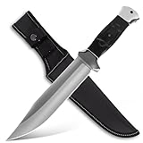 GER-SABER Outdoor Messer 30cm – Clip-Point-Klinge mit kalifornischem Schwung,...