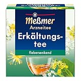 Meßmer Erkältungstee | fiebersenkend | Arzneitee | 9 Teebeutel