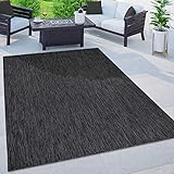 Paco Home Outdoor Teppich Flachgewebe Sisaloptik Modern Einfarbig meliert...