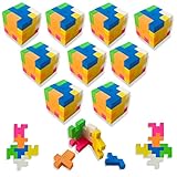 ICEPAPA, 9 Stück Würfelpuzzle Eraser, Radiergummi Kinder Puzzle. Geeignet als...