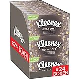 Kleenex Ultra Soft Kosmetiktücher-Boxen, Für den täglichen Gebrauch, 3-lagig,...