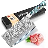 Home Safety Damast Nakirimesser mit extrem Scharf 17.8cm Klinge aus 67 Lagen...