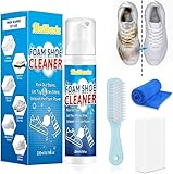 Sneaker Reiniger, Sneaker Cleaner, 200ml Sneaker Reinigungsset mit Bürste,...