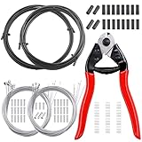 Swpeet 83Pcs Stainless Steel Edelstahl Fahrrad Kabelschneider und Bremskabel...