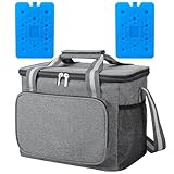 Xialvyu Kühltasche Lunchtasche,Wiederverwendbare Kühltasche Faltbar,Tragbare...