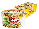 Reeva Instant Nudeln Huhngeschmack BigCup 75gr, 12er Karton, leckeres...