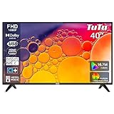 TuTu TUB40FF1N 40 Zoll Fernseher LED TV Full HD Dolby Audio Triple Tuner...