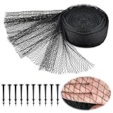 HXC-BLG 4 x 5M Vogelschutznetz Teichnetz feinmaschig (17x17 mm) robust Starkes...