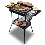 Cecotec Elektrogrill PerfectSteak 4250 Stand mit 2400 W, Grillrost aus...