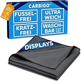 Carbigo® 210 GSM Profi Mikrofasertuch – Streifenfreie Reinigung, Brillen,...