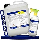 Mr. Perfect® alkoholisches Flächendesinfektionsmittel 5L Kanister + 1L Spray |...