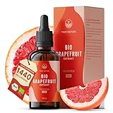 Bio Grapefruitkernextrakt Tropfen - 3000mg Grapefruit Extrakt/Tag - mit Vitamin...