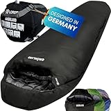 EXPLORER® GRÖNLAND Schlafsack -23°C -5°C [350GSM] 3-4 Jahreszeiten Winter...