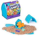 Kinetic Sand Hunde Häuschen - mit 170 g magischem Strandsand, 1 Hundefigur und...