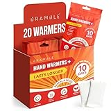 BRAMBLE 20 Handwärmer Wiederverwendbar (10 Doppelpackungen, 8 Stunden Wärme...
