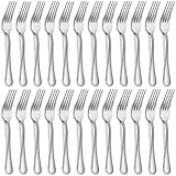 Gabeln 24 Stück, Gifcomda Edelstah Tafelgabeln Set 7.87'' (20cm), Exquisit...