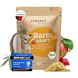 Bio Darmpulver für Hunde - CURAPET - mit Probiotika & Präbiotika: unterstützt...