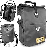 Valkental® - 3in1 Fahrradtasche Pro - Das Original - Hochwertiges Nylon - 23L...