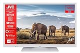 JVC LT-24VH5156W 24 Zoll Fernseher/Smart TV (HD Ready, HDR, Triple-Tuner,...