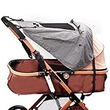 Sonnensegel für Kinderwagen, Universal Kinderwagen Sonnenschutz Abdeckung mit...