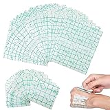 LUCKNIGHT Wasserdichte Klebebandage, 100 Stück 2 Size Transparent Duschpflaster...