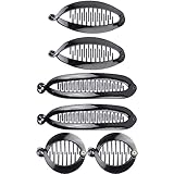 PLABBDPL 6 Stück Französische Bananen-Clips Haarkamm Fischschwanz Haarspange...