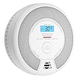 X-Sense SC07 Rauch- und Kohlenmonoxid-Melder, autonom, 10 Jahre, mit LCD-Display...