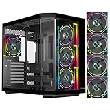 Empire Gaming ECL251 - Mid-Tower Gaming PC Gehäuse ATX - 4 x 120mm PWM ARGB...