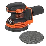 Black+Decker Akku-Exzenterschleifer / Schleifmaschine (18V, mit...