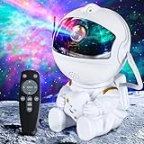 VIYSPNV Sternenhimmel Projektor LED Astronaut Projektor mit 17 Nebel- und...